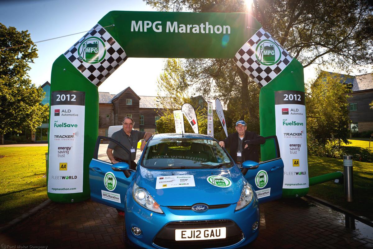 Ford Fiesta ECOnetic at 2012 ALD Automotive/Shell FuelSave MPG Marathon