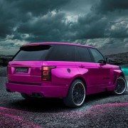 Pink Range Rover by Hamann
