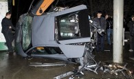 300,000 USD Lamborghini Murcielago Ends-up in Scrap Yard in Moscow