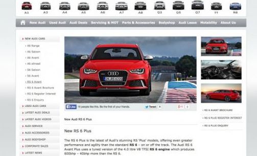Audi RS6 Avant Plus Rendered in Details