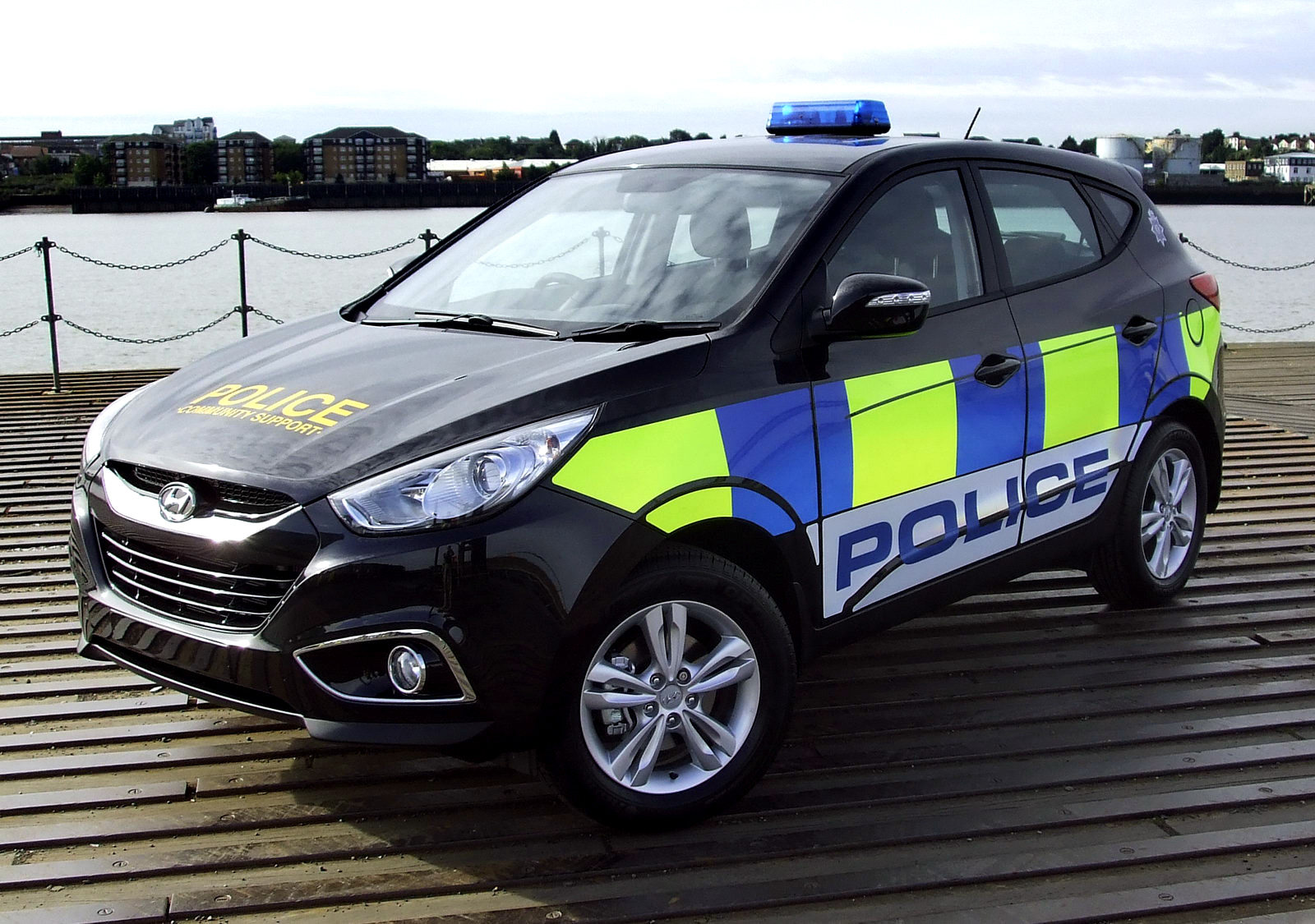 Hyundai IX35 UK Police livery