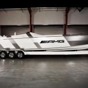 Mercedes SLS AMG Speedboat
