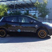 Lance Armstrong's Nissan Leaf