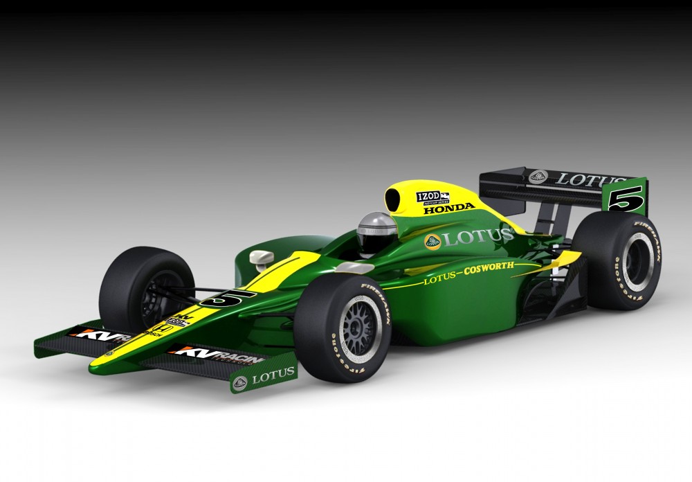Lotus Cosworth IndyCar render