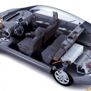 Toyota Prius cutaway diagram
