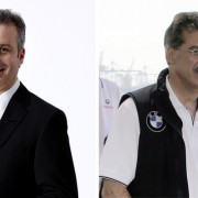 BMW Motorsport's Jens Marquardt (left) and Mario Theissen (right)
