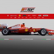 2010 Ferrari F1 racer