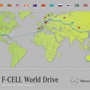 Mercedes Benz F-Cell World Drive