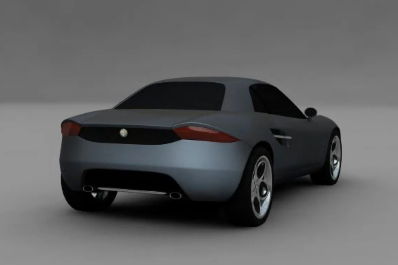 Alfa Romeo 4C render