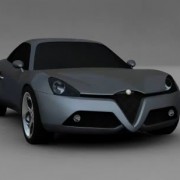 Alfa Romeo 4C render