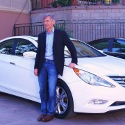 John Krafick and the new Hyundai Sonata