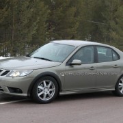 2012 Saab 9-3 test mule