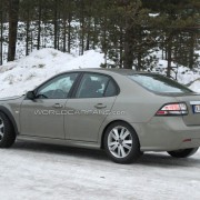 2012 Saab 9-3 test mule