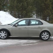 2012 Saab 9-3 test mule