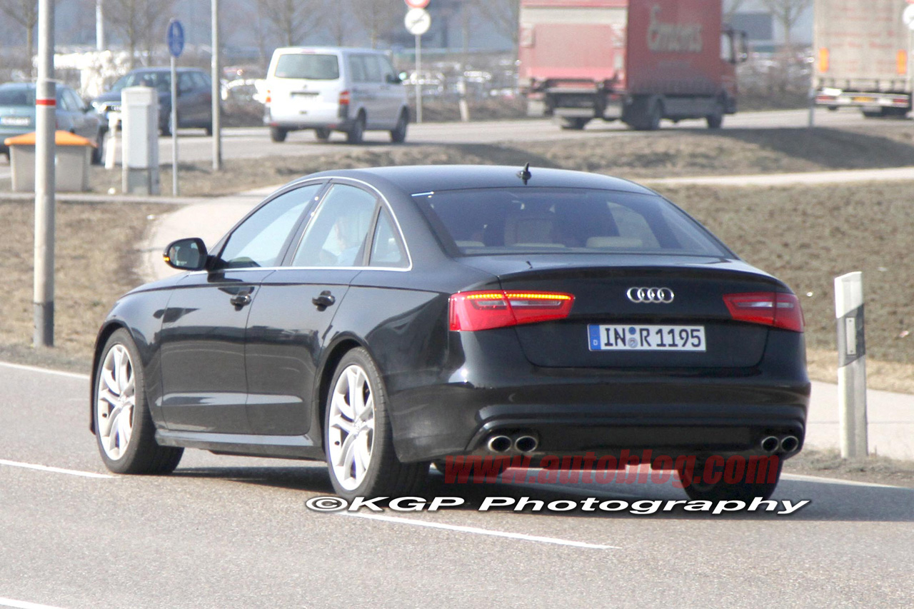 2013 Audi S6 spy shots