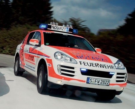 Porsche Cayenne Medivac unit