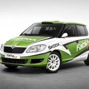 Skoda Fabia R2 Rally Car