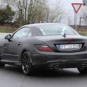 2012 Mercedes SLK63 AMG spyshots