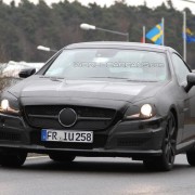 2012 Mercedes SLK63 AMG spyshots