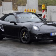 2012 Porsche 911 Convertible spyshot