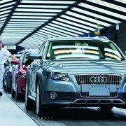 Audi A4 Production line