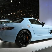 Gulf colored 2012 Mercedes SLS AMG