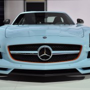 Gulf colored 2012 Mercedes SLS AMG