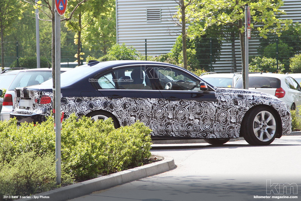 2012 BMW 3 Series less camouflage
