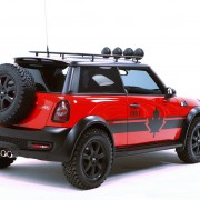 DSQUARED Mini Cooper Red Mudder
