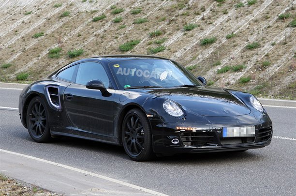 Spied 2012 Porsche 911
