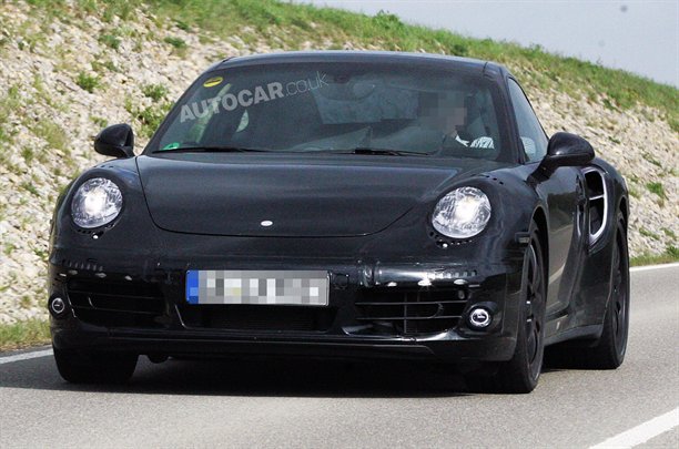 Spied 2012 Porsche 911