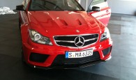 2012 Mercedes C63 AMG Black Series leaked images