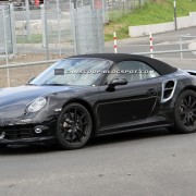 2013 Porsche 911 Turbo S Convertible spyshot