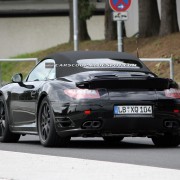 2013 Porsche 911 Turbo S Convertible spyshot