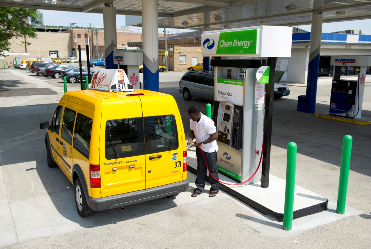 CNG powered Ford Transit Connect