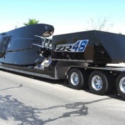 Corvette ZR-1 inspired speed boat