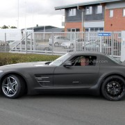 Mercedes SLS AMG Black Series spied