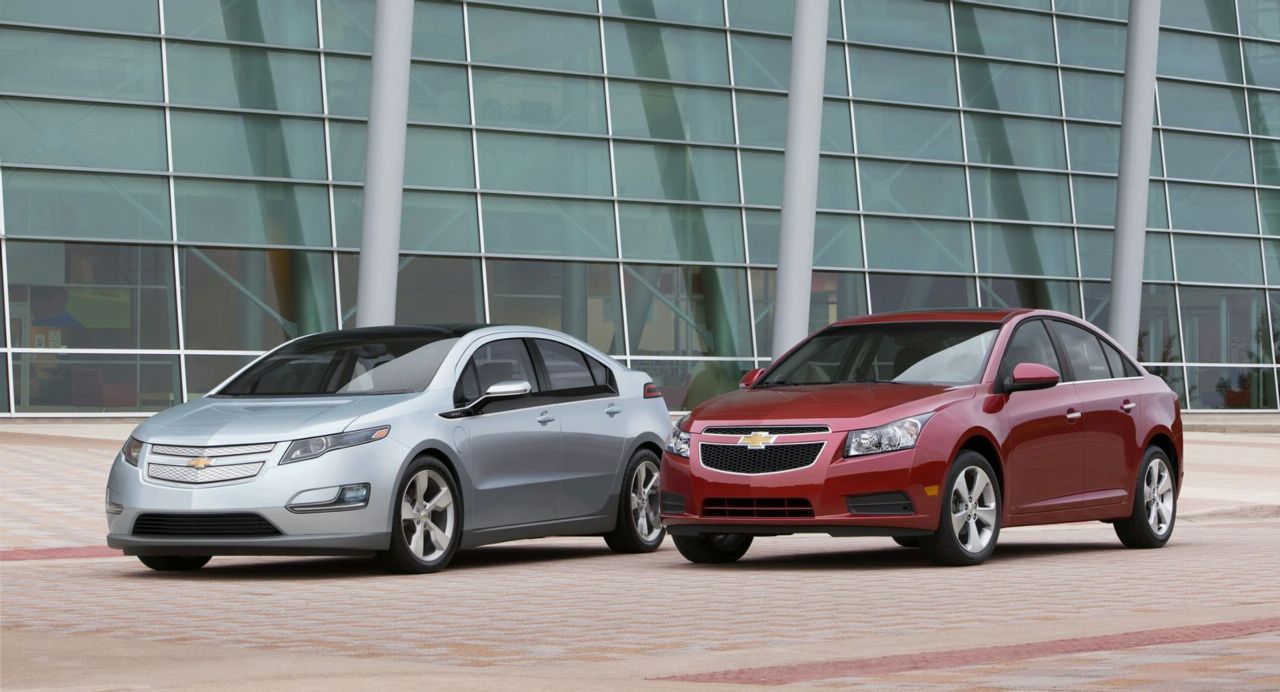 Chevy Cruze and Volt (pre-production)