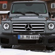 Mercedes G55 & G65 spied