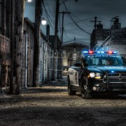 Dodge Charger cop car