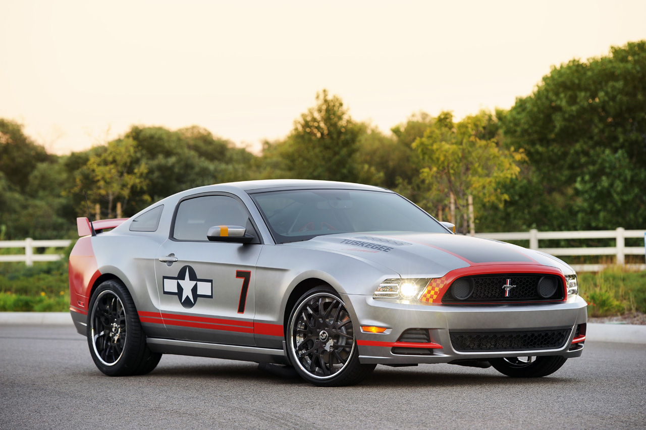 Red Tail Ford Mustang