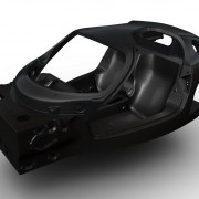 Ferrari F70 carbon monocoque