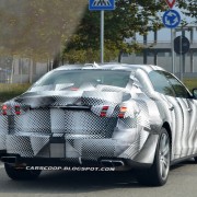 Maserati Quattroporte replacement spied