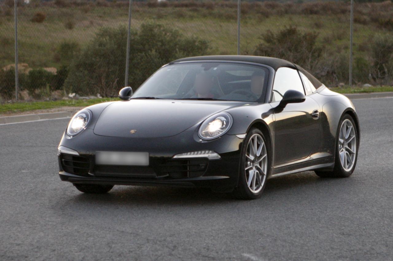 2013 Porsche 911 Targa spied