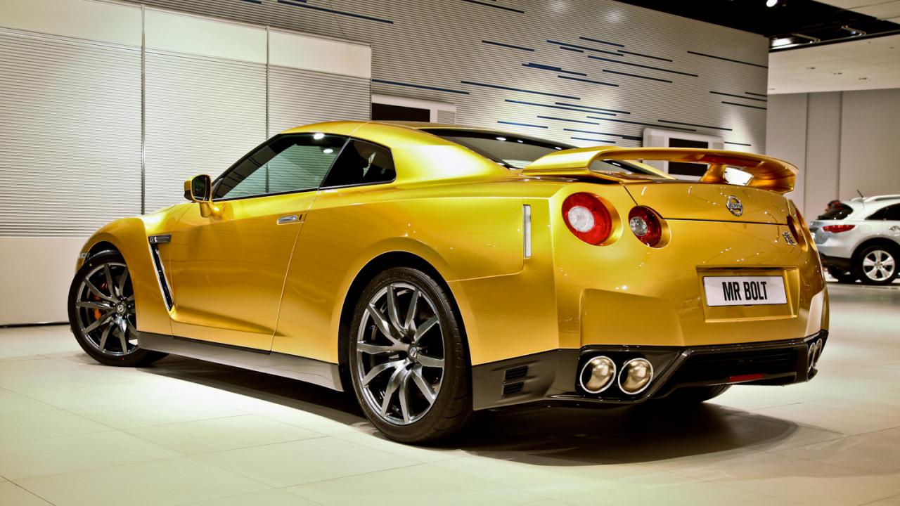 Nissan GT-R Bolt Gold Edition