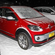 Volkswagen Cross Up! spied