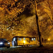 2013 Range Rover tows Airstream