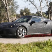 2014 Alfa Romeo 4C Spied