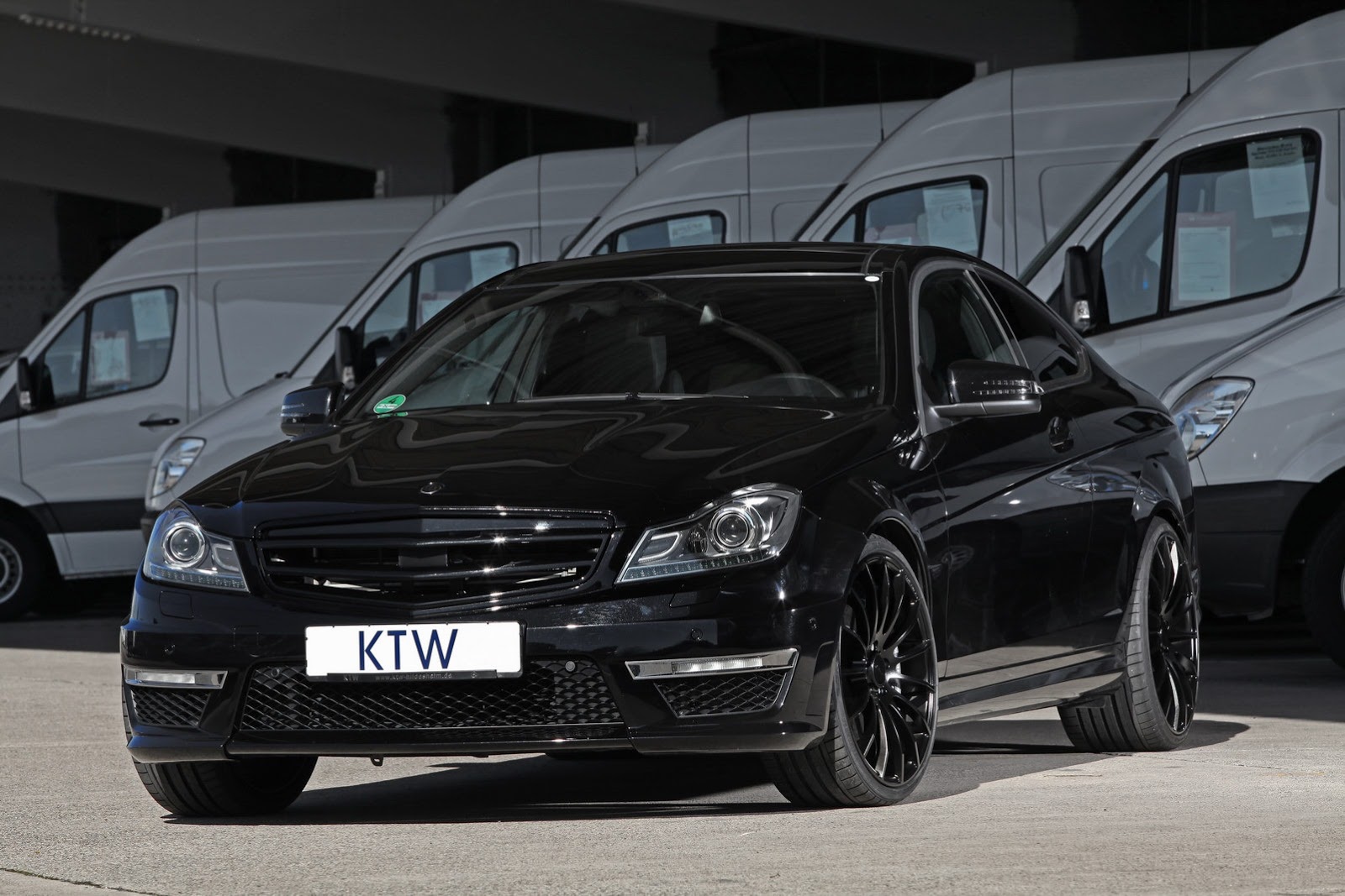 Mercedes C63 AMG Coupe by KTW Tuning