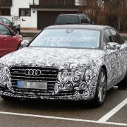 2015 Audi A8 facelift spied